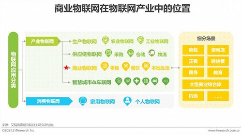 2021年中國商業物聯網行業研究報告 場景應用割裂，未來規模將突破5000億元